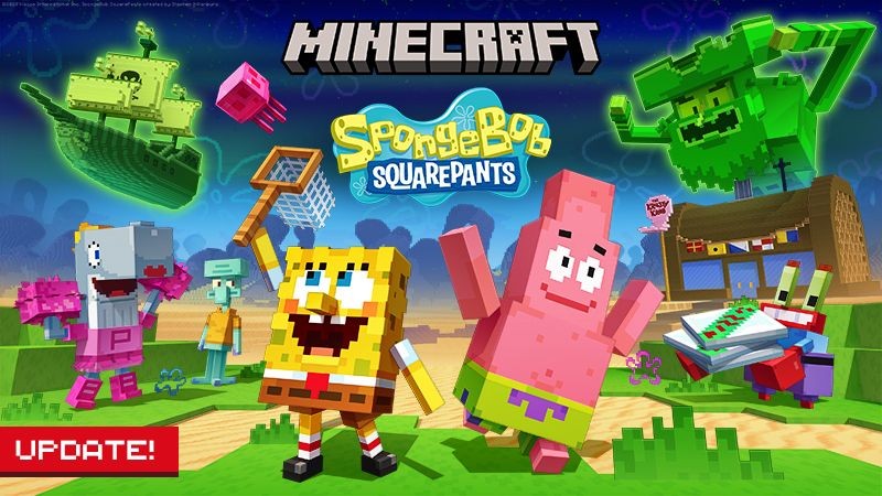 SpongeBob SquarePants x Minecraft